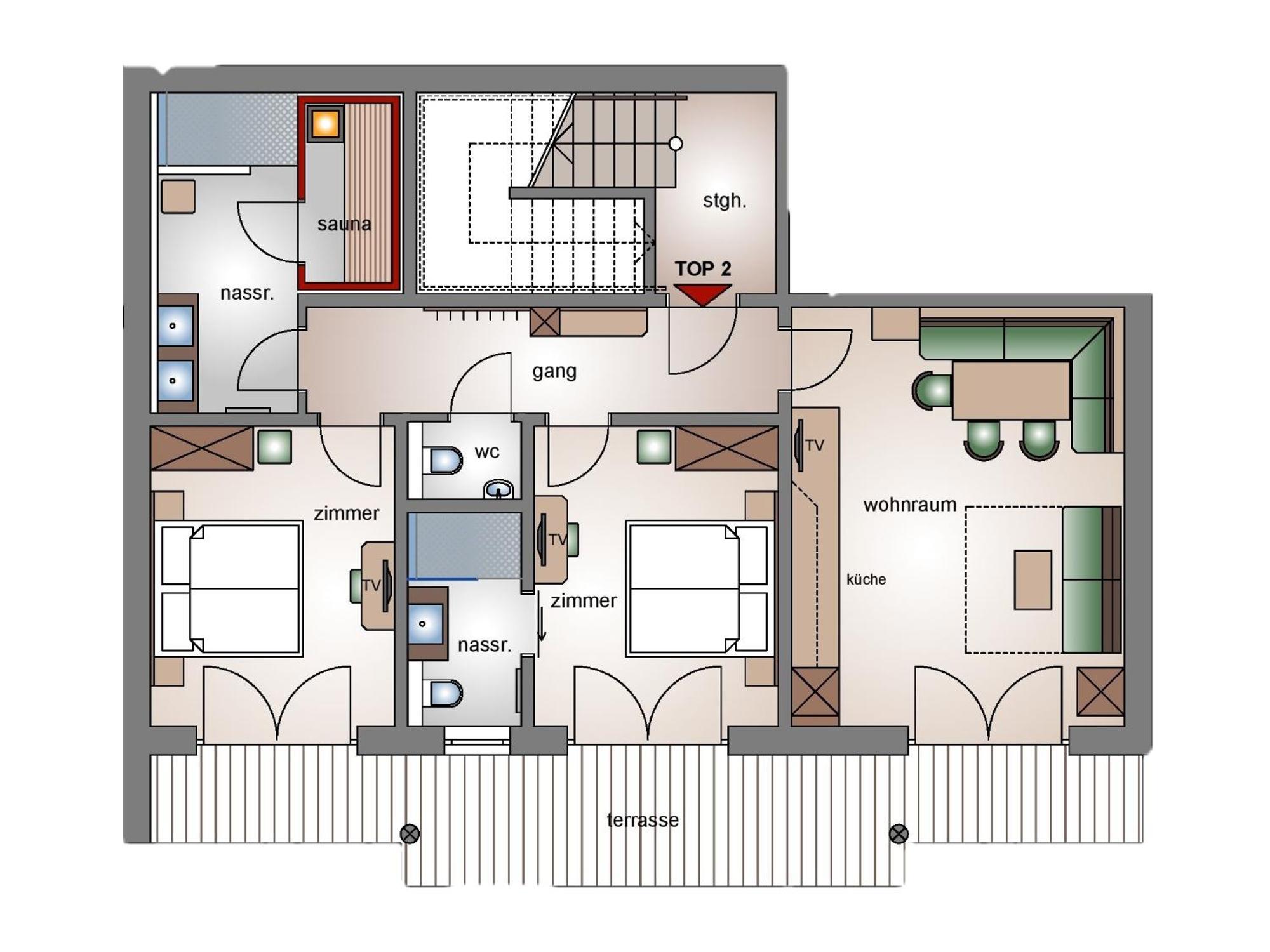 Luxurious Apartment With Sauna In Koenigsleiten Wald im Pinzgau Esterno foto